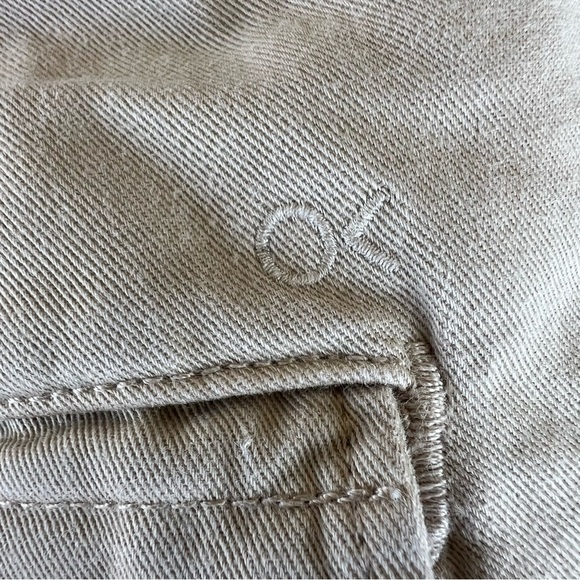 Outerknown Organic Cotton Khaki Chino Shorts Button Fly 31 Gorpcore Kelly Slater - Picture 5 of 9